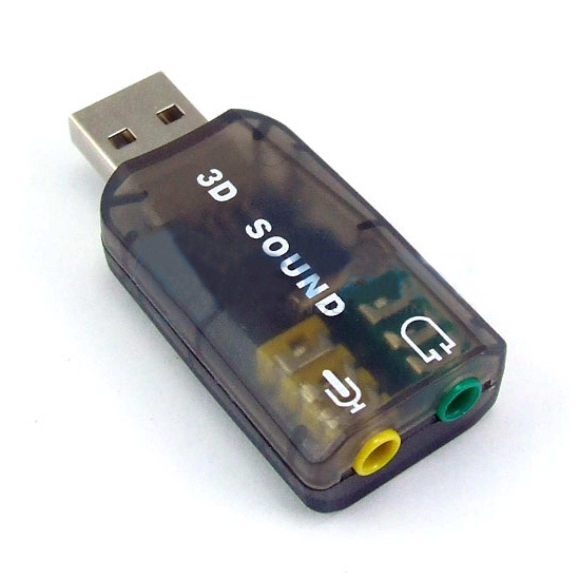 USB Sound Card VSP Âm Thanh USB Nhỏ Gọn Tiện Lợi Dễ Kết Nối 5.1 (Plug and Play)