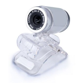 Web cam USB 50MP HD cho PC Laptop Desktop màu bạc  