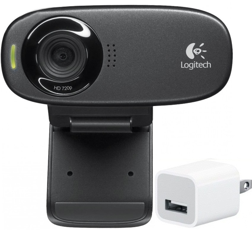 Webcam Logitech C310 chuẩn HD và tặng Cốc sạc - Hãng phân phối chính thức