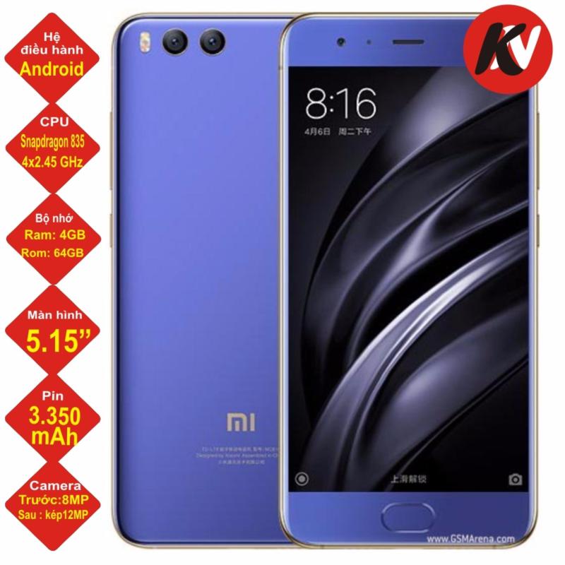 Xiaomi Mi 6 64GB Ram 4GB Khang Nhung (Xanh) - Hàng nhập khẩu