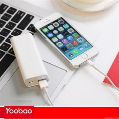 Pin sạc dự phòng Yoobao YB6002-5200mAh(Trắng)