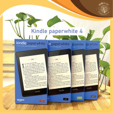 [NEW 100%] Máy đọc sách Kindle Paperwhite 4 10th Kindle PPW4, Chống nước IPX8, Màn hình 6” 300PPI, Darkmode, Bluetooth, Audible