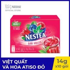 Trà Nestea Việt Quất và Hoa Atiso Đỏ – 10 gói x 14g