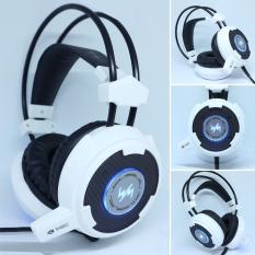 Tai nghe gaming WangMing Computer Headset WM8900L (trắng)