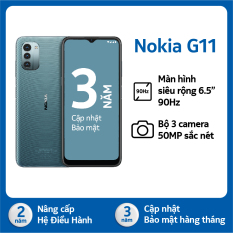 Điện thoại Nokia G11 (4GB/64GB) – Hàng chính hãng, Nguyên Seal, Fullbox