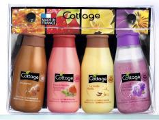 Set Sữa Tắm Mini COTTAGE 4 Mùi (Travel Kit) 50ml X4