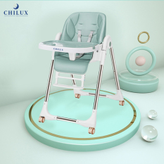 Ghế ăn dặm đa năng cho bé Chilux Grow S , đa nấc ngã, nâng hạ độ cao dễ dàng, bảo hành 2 năm