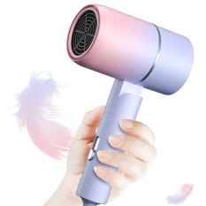 [HÀNG CHUẨN] Máy sấy tóc gia đình kiểu Hàn Quốc, máy sấy tóc Hair Drier 1200W với 2 cấp độ nhiệt lựa chọn, Máy xấy tóc tay cầm có thể gấp gọn, phát tia sáng xanh, ion hóa bảo vệ tóc, dưỡng tóc và tạo kiểu dễ dàng