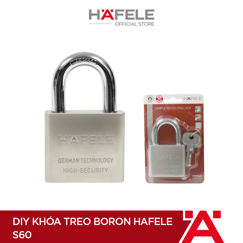 Khóa treo boron DIY HAFELE S60 – 482.01.946