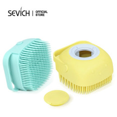 Bàn Chải Dầu Gội SEVICH, Lược Mát Xa Da Đầu Rửa Tóc Bằng Silicon Siêu Mềm