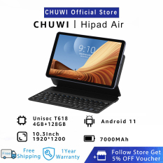 CHUWI Hipad Air Android 11 OS Tablet | 10.3 inch Unisoc T618 Octa Core Processor 4GB RAM 128GB | Type-C 7000mAh Battery1 Year Warranty Android Tablet