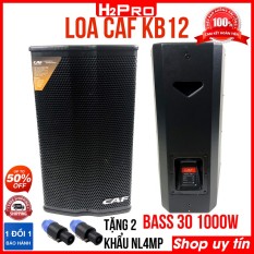 Đôi loa karaoke CAF KB12 bass 30 1000W, hàng nhập | Loa karaoke gia đình ( tặng 2 khẩu neutrick 99k )