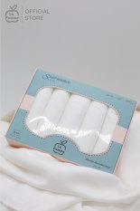 K001 Set 5 Khăn sữa sợi tre lụa (30×30) La pomme