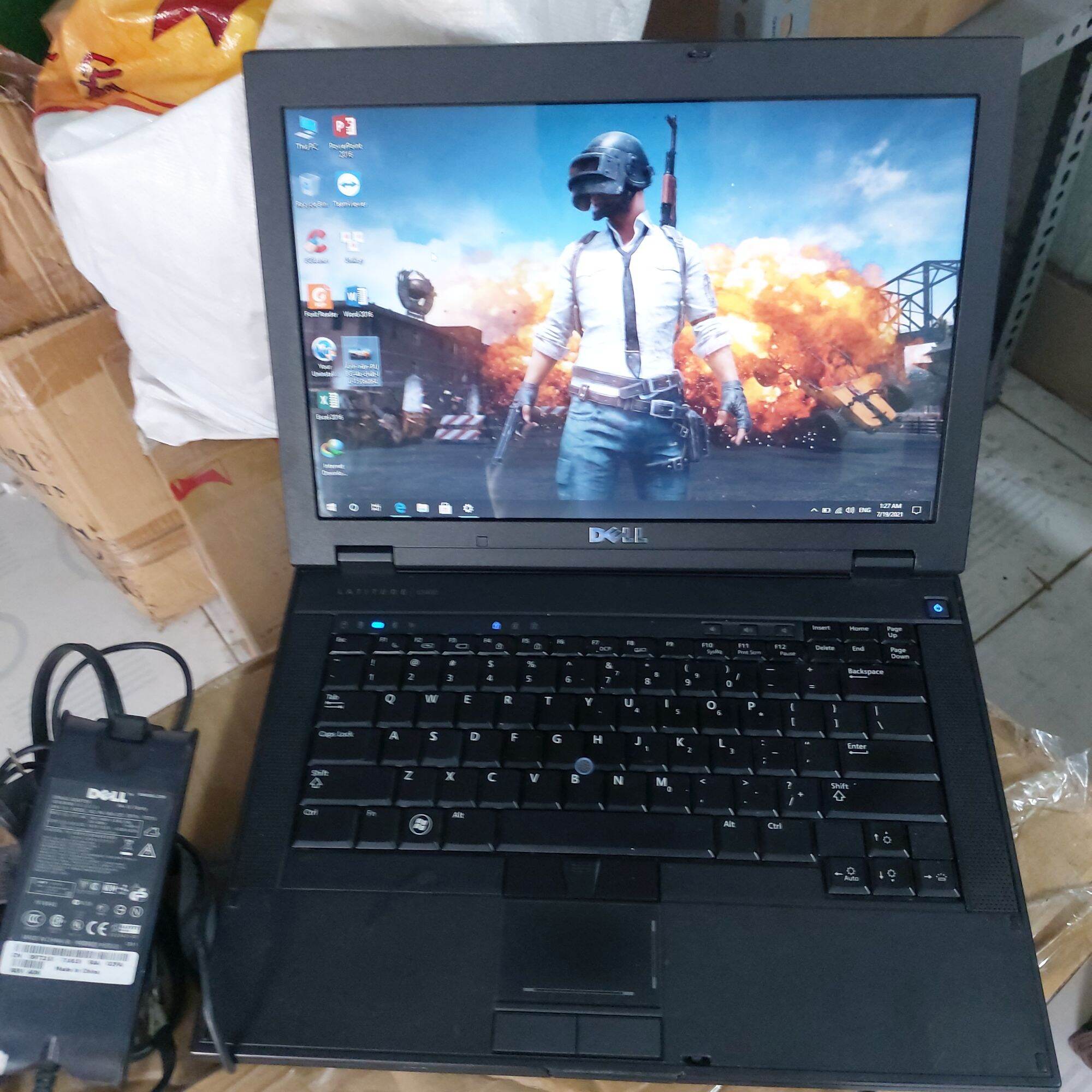 [HCM]Laptop dell ram 4gb ổ cứng ssd win 10 đầy đủ phụ kiện thanh lý công ty