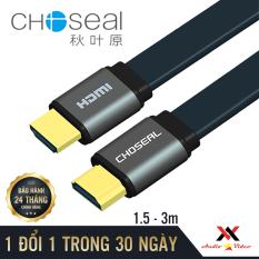 Dây Cáp HDMI Choseal 2.0/4K ,Loại Dẹt 1,5m dành cho Tivi, máy tinh 3D, 4k, Máy Chơi Game PlayStation, Xbox, đầu HD Box, Đầu Android Tv Smart, máy chiếu