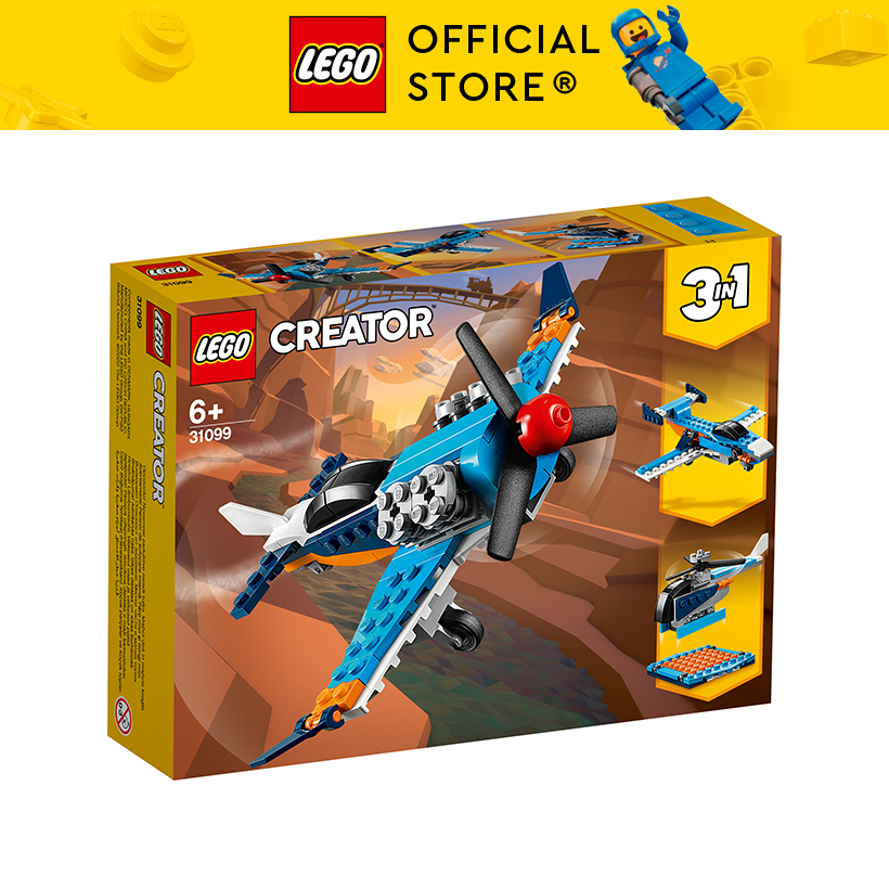 Đồ Chơi Lắp Ráp LEGO CREATOR Máy Bay Cánh Quạt 31099