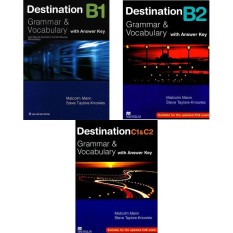 Combo sách – Destination Grammar & Vocabulary B1, B2 và C1&C2 (Bộ 3 cuốn)
