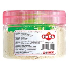 Cát động lực 250 gr màu tự nhiên và khuôn Star Kids K-311, phát triển vận động của bé, nâng cao khả năng sáng tạo, tư duy