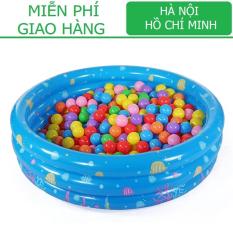 Nhà bóng tròn 3 tầng kiêm Bể bơi (90xCao30cm)/ Nhà chơi cho trẻ Bể bơi Phao bơi KamiToy vận chuyển