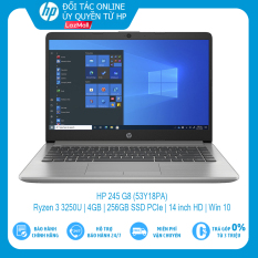 HP 245 G8 (53Y18PA) | Ryzen 3 3250U | 4GB | 256GB SSD PCIe | AMD Radeon Graphics | 14 inch HD | Win 10 | Hàng Chính Hãng HP Việt Nam