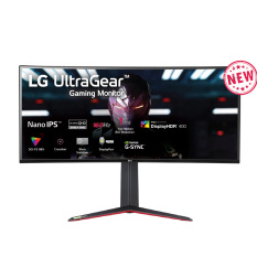 Màn hình máy tính LG UltraGear™ 34” Nano IPS Cong QHD 160Hz 1ms (GtG) VESA Display HDR™ 400 NVIDIA® G-SYNC® Compatible 34GN850-B