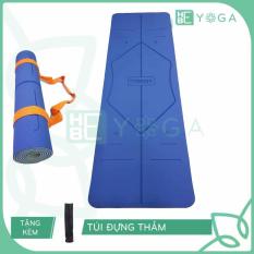 Thảm Tập Yoga TPE Định Tuyến 6mm 2 lớp + kèm túi