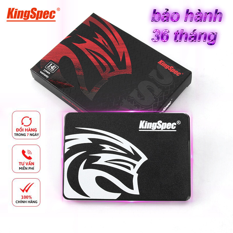 Kingspec Ổ Cứng Gắn Trong 2.5 SSD 120GB 240GB 480GB 960GB SATA3 -- HDD