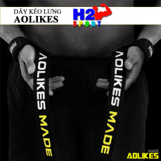 Dây kéo Lưng Lifting Straps hỗ trợ tập thể hình Dây kéo lưng tập Gym AOLIKES (1 Đôi)