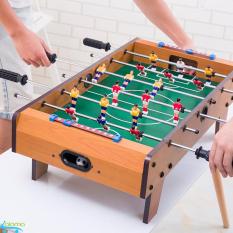Đồ chơi bàn bi lắc bóng đá cỡ lớn Table Top Football TTF-69 kích thước 70*40cm bằng gỗ