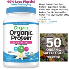 [HCM]Bột Pha Orgain Organic Protein đạm hưu cơ thực vật Gym – Keto – Lowcarb Đủ các loại hương