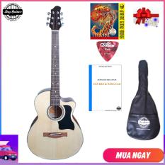 [ Flash sale ] Đàn guitar Acoustic DVE70 (màu gỗ) – Đàn ghi-ta đệm hát Duy Guitar Store – Shop đàn guitar đệm hát giá tốt dành cho người mới tập – Uy tín