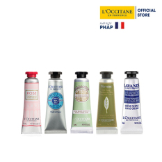 Bộ 5 tuýp kem dưỡng tay L’Occitane Hand Cream Set 10ml/tuýp