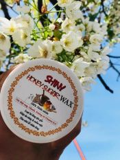 Sap wax lông mật ong Handmade(tặng kèm giấy wax+que gạt)