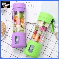 Máy xay sinh tố mini cầm tay sạc pin 6 lưỡi tiện lợi máy xay cầm tay 6 lưỡi mang đi tiện lợi đi du lịch (màu ngẫu nhiên)