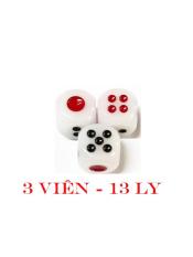 Combo 3 Viên Xí Ngầu 13 Ly – Xí Ngầu Xương Cao Cấp – Xí Ngầu Nghệ Hoa