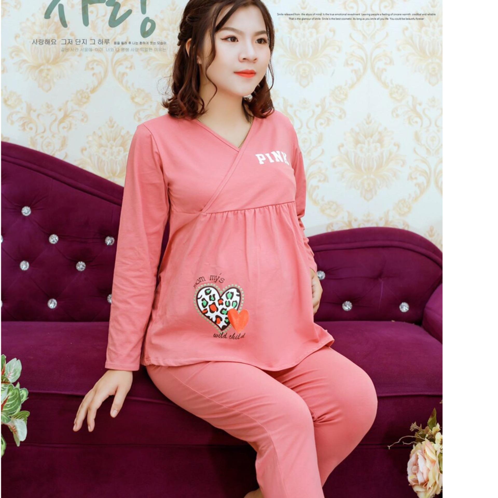 Đầm bầu đẹp, váy bầu dáng suông TIXI DRESS, váy bầu cổ polo, chất cotton  gạo co dãn 4 chiều thiết kế bới L'amme