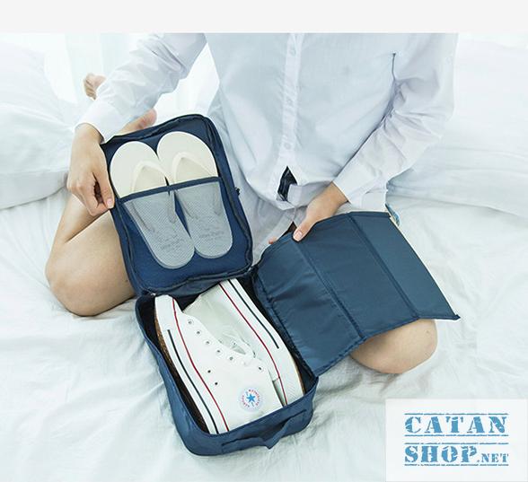 [HCM]Túi Đựng Giày Cao Cấp Túi Du Lịch Hàn Quốc chống thấm ngăn mùi xếp gọn đa năng trong vali...