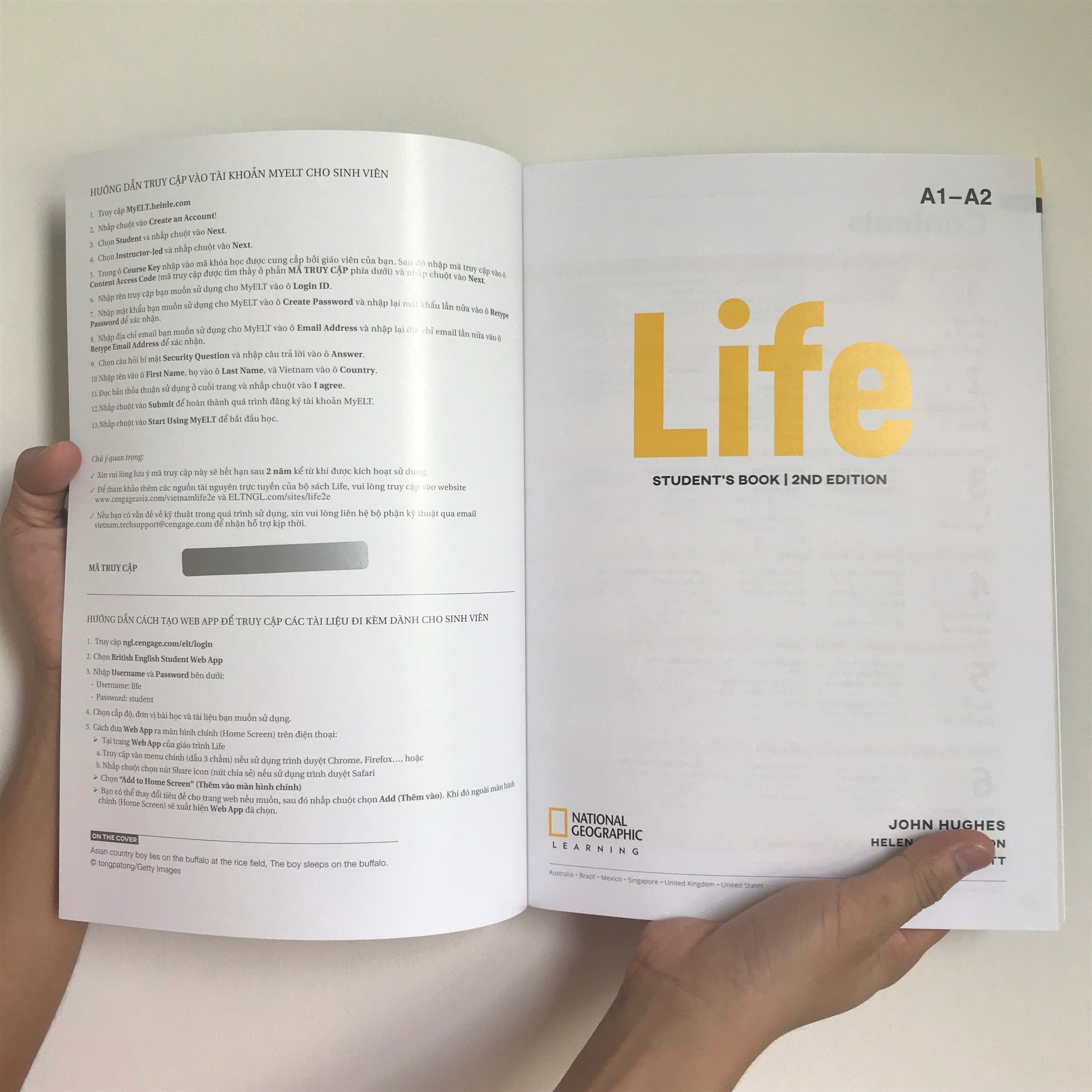 Life A1-A2: Student Book with Web App Code with Online Workbook (VN Ed ) (2Ed ) | sách gốc nhập...