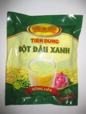 Bột Đậu Xanh Rồng Vàng Tiên Dung Uống liền (bịch 400g) – Đặc Sản Hải Dương – Date Mới TVBMart