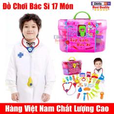 Đồ Chơi Bác Sĩ Cho Bé Hàng Việt Nam Chất Lượng Cao – Đồ Chơi Cho Trẻ – Đồ Chơi Cho Trẻ – Tập Làm Bác Sỹ Hàng Việt Nam 17 Món – Chirita 5651B