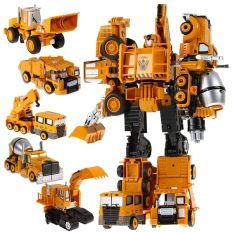 ROBOT Biến hình Bằng sắt – 5in1 Trans Truck