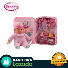 Bộ búp bê kèm ba lô Bambolina 9 trong 1 1408