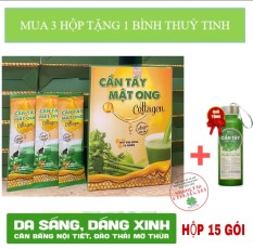 Cần tây mật ong Collagen Hộp 15 gói – giảm cân đẹp da đẹp dáng