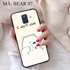 [HCM]Ốp lưng iCase dành cho Samsung Galaxy A6 2018 viền dẻo TPU BST Chúng ta là Gấu