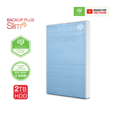 Ổ Cứng Di Động Seagate Backup Plus Slim 2TB USB 3.0 (Xanh)