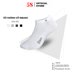 Tất Nam 5S Cổ Ngắn, Kháng Khuẩn, Khử Mùi, Không Bai Xù, Chống Tụt Gót, Chống Hôi Chân (5S.MEDISOCK20-01)