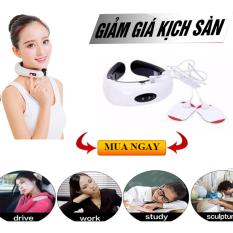 Máy Massage Cho Người Già, Mát Xa Cổ Vai Gáy 3D Thông Minh Cảm ứng Từ, Tiện Dụng, Giảm Đau Nhức