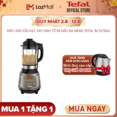 Máy làm sữa hạt, xay sinh tố và nấu đa năng Tefal BL967B66 – Bảo hành 24 tháng – Hàng chính hãng – Thương hiệu Pháp