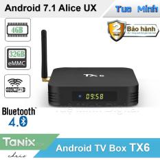 Android TV Box TX6 – Alice UX, Ram 4GB, Bộ nhớ trong 32GB – Dual Wifi