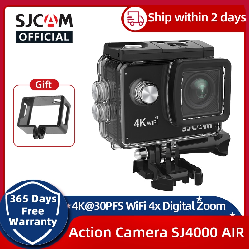 ( BẢO HÀNH 5 NĂM ) Camera Hành Trình WIFI SJCAM SJ4000 AIR 4K 30PFS 1080P HD Zoom Kỹ Thuật...